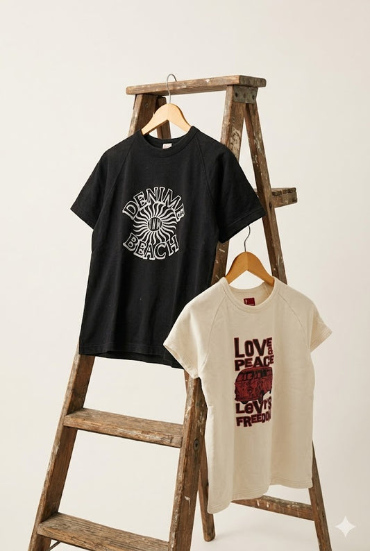 Men's Vintage Short Sleeve Sweatshirt x2点
