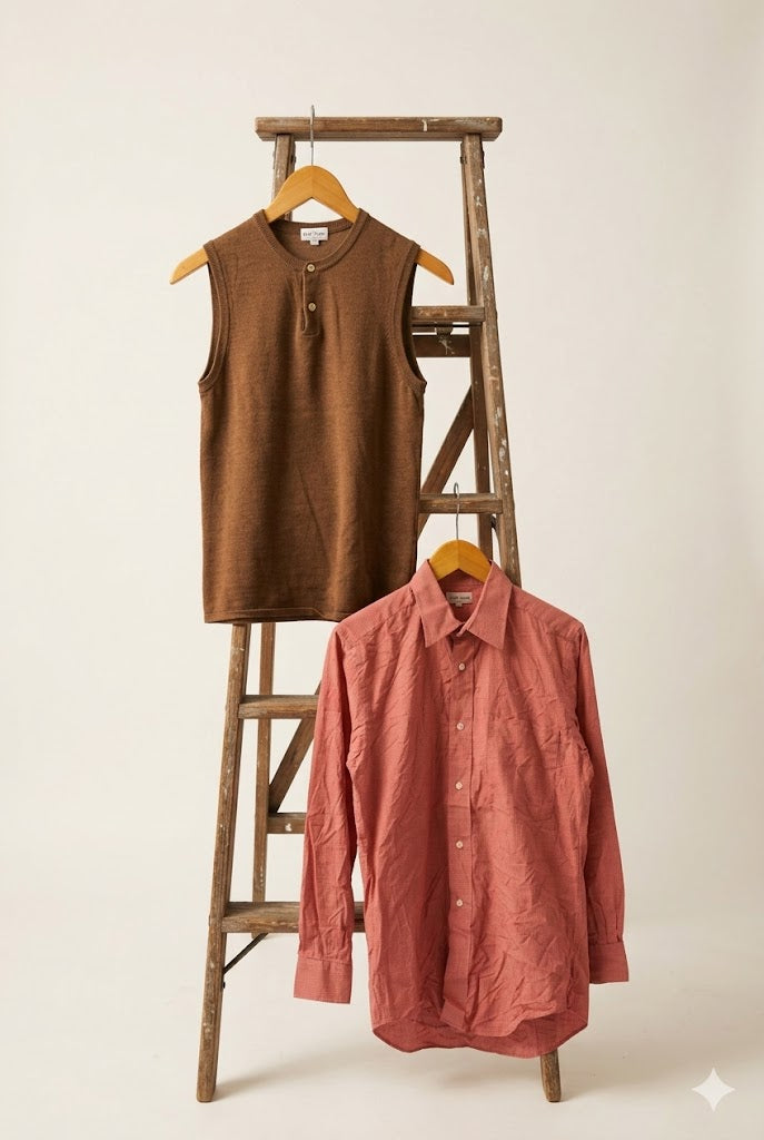 Paul Smith Long Sleeve Shirt&Knit Vest x2点