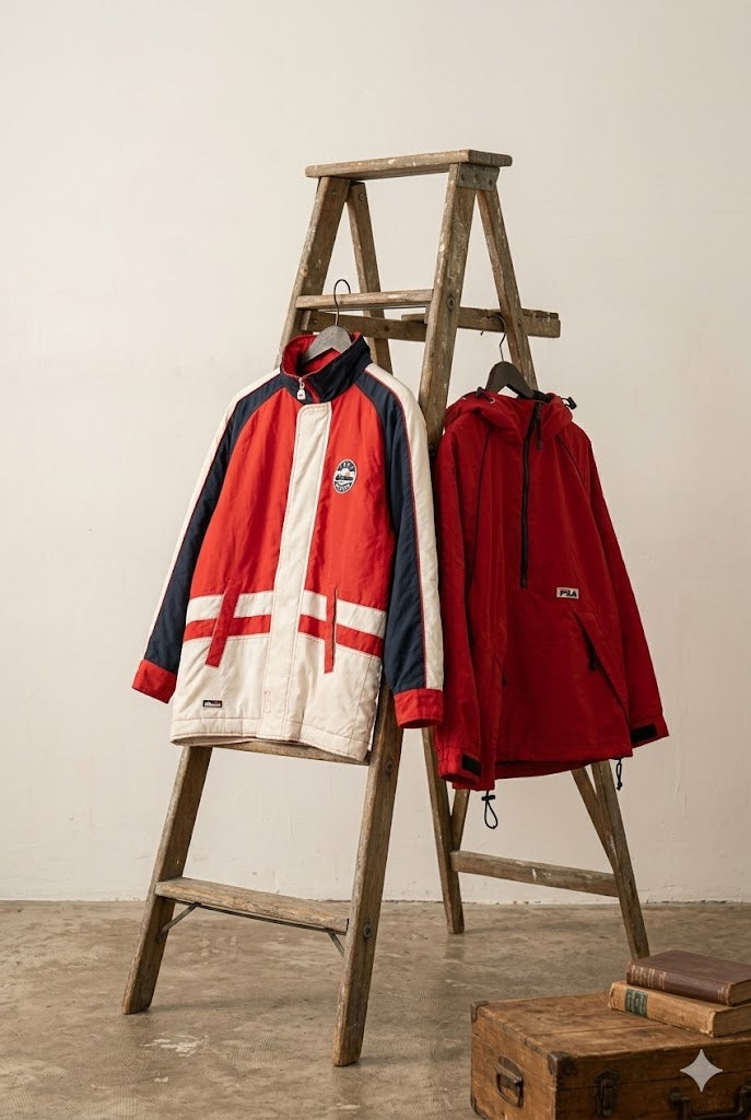 90's FILA&ellese Anorak & Tech Jacket x2点