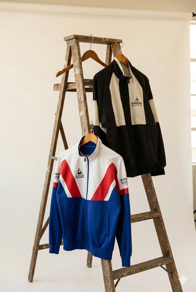 90-00's Le Coq Sportif Y2K Style Track Jacket x2点