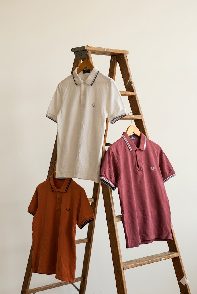 90's Made In UK FRED PERRY M12 Short Sleeve Polo Shirt x4点