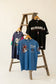 00's Import Vintage Print T-Shirt x3点