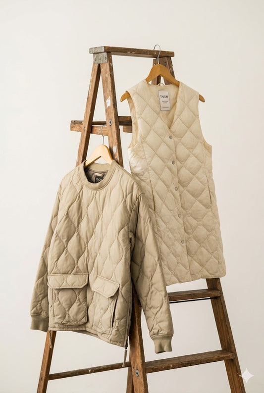 Taion Quilted Down Jacket x2点
