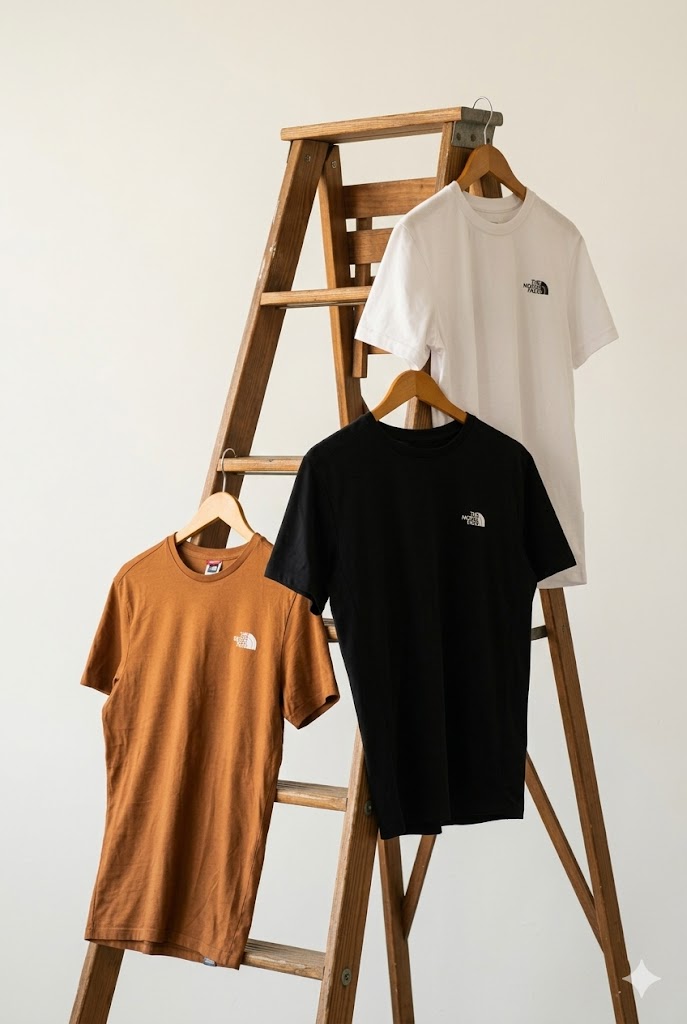 The North Face One Point Logo Print T-Shirt x4点
