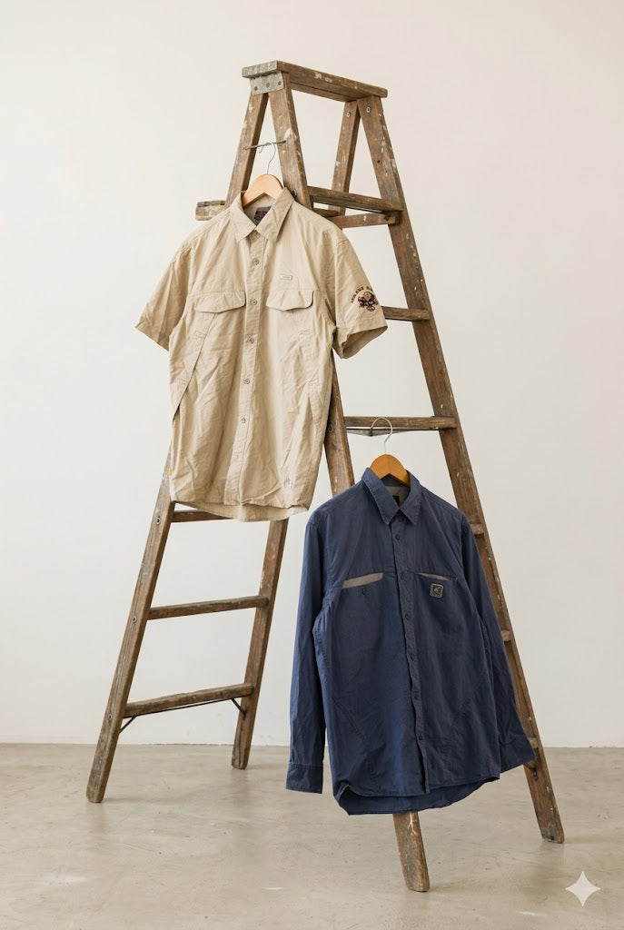90's VANS Work Shirt x2点