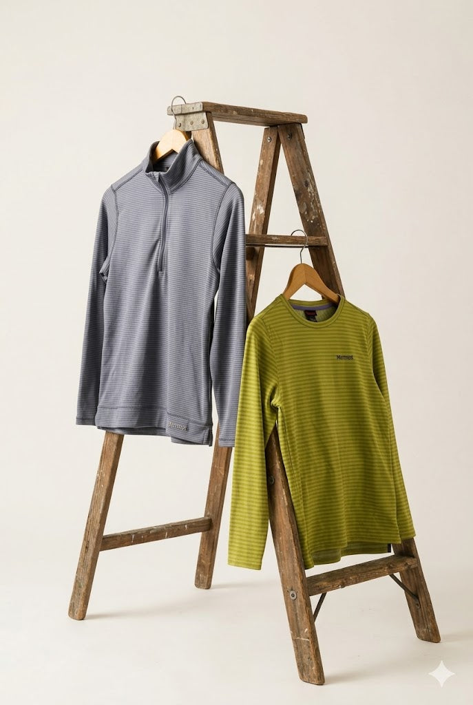 Marmot Striped Long Sleeve T-Shirt x2点