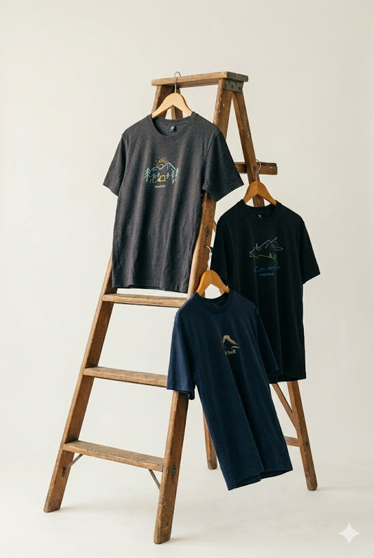 mont-bell Mountain Illustration T-Shirt x3点
