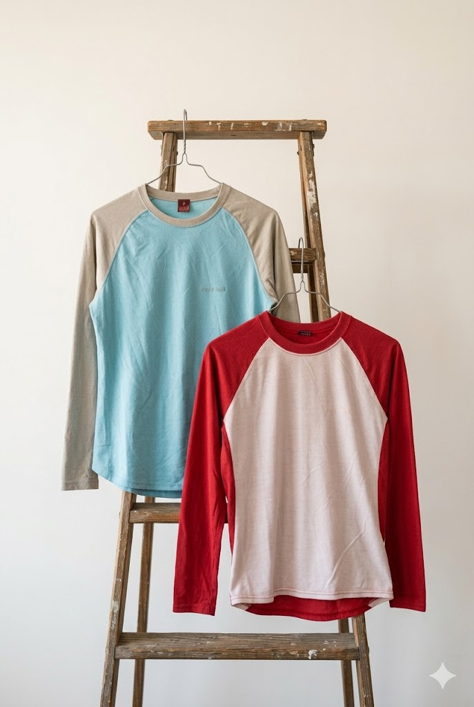 mont-bell Raglan Long Sleeve T-Shirt x2点