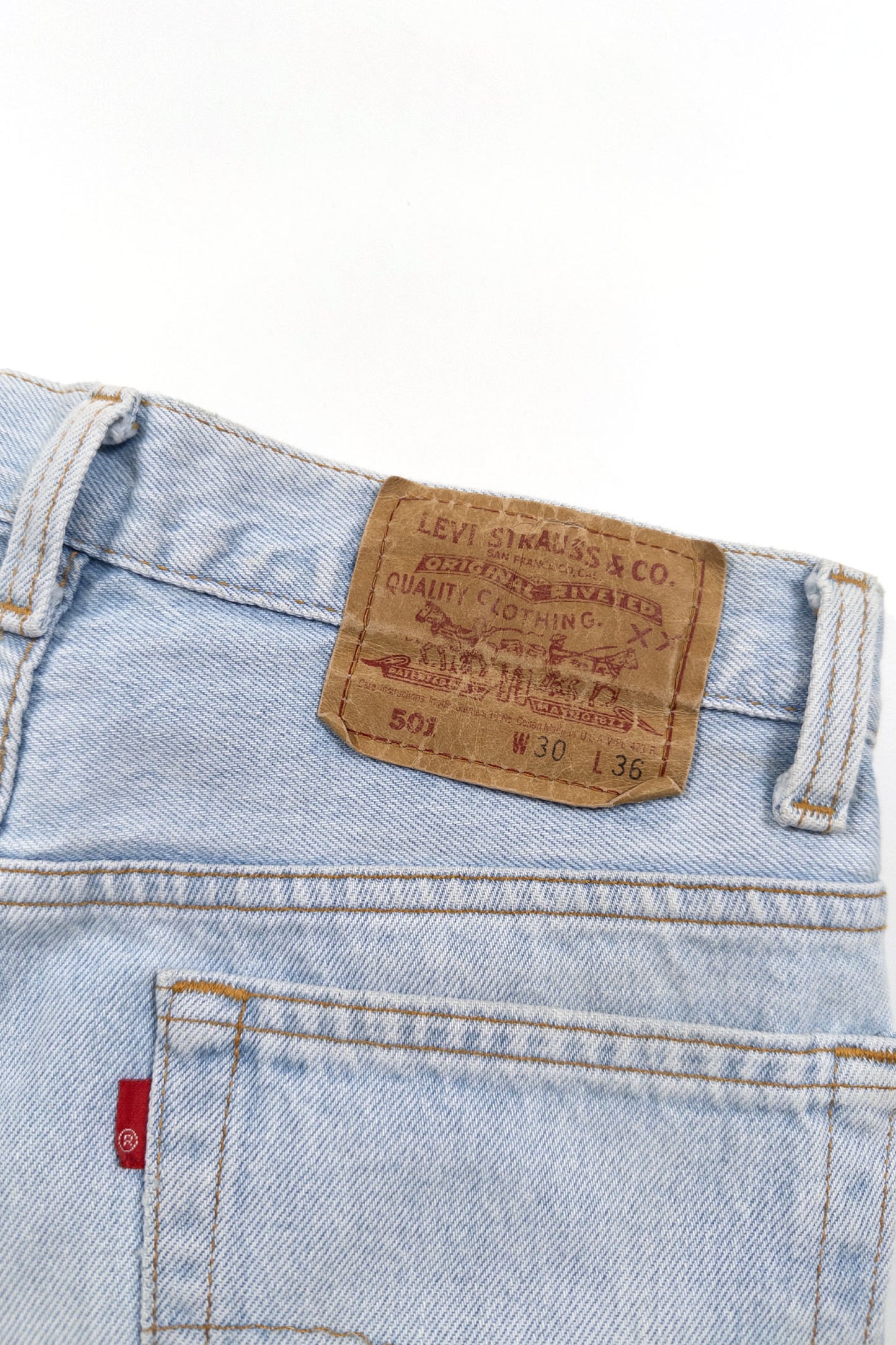 90's Made in USA Levi's 501 denim pants