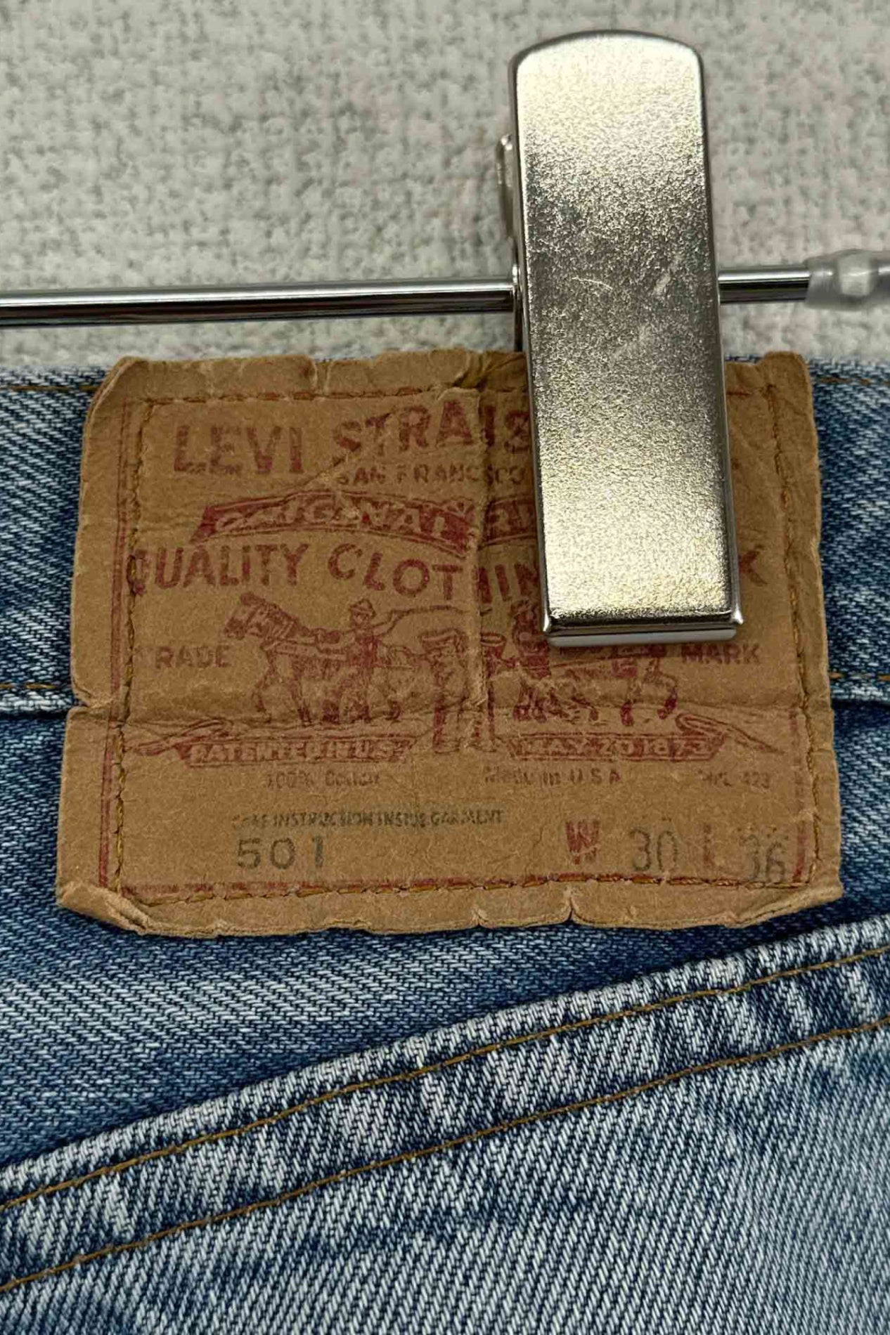 90 年代美国制造 Levi's 501 牛仔裤