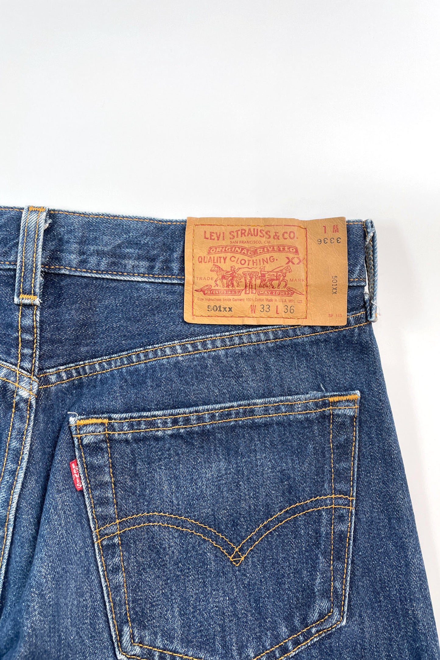 90's Made in USA Levi's 501xx denim pants