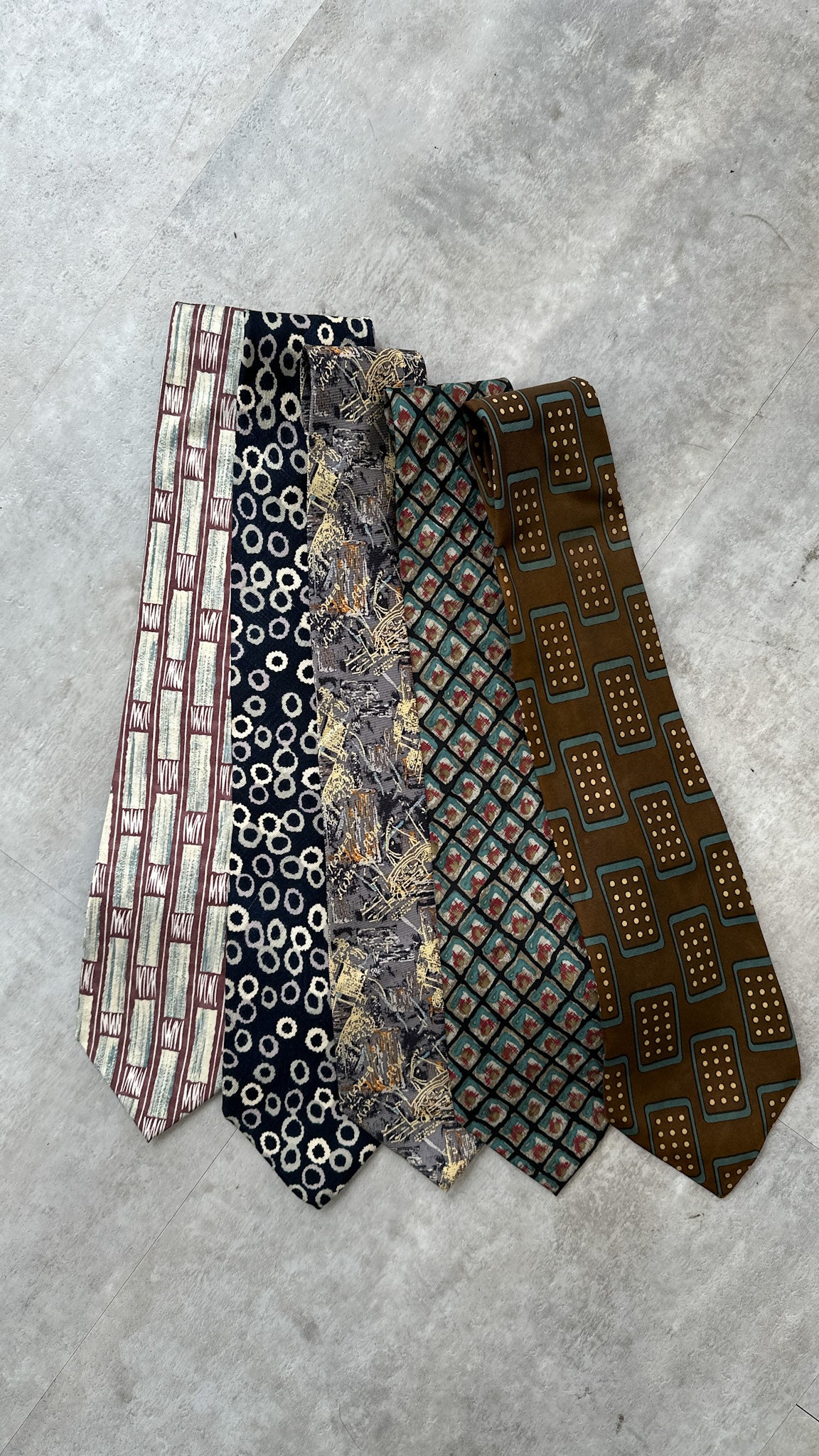 Vintage Pattern Tie x5点