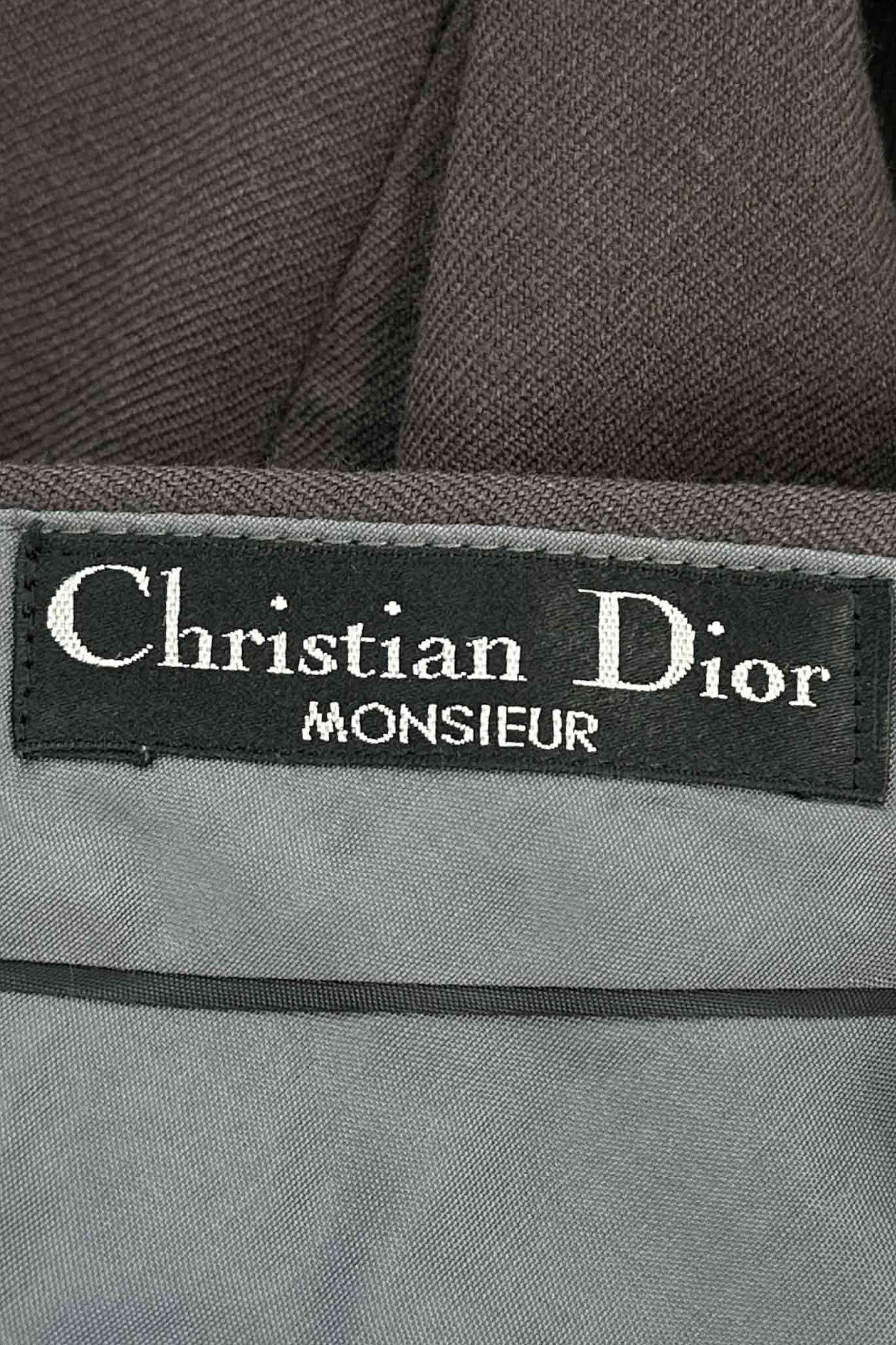 Christian Dior MONSIEUR brown slacks