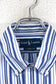 90's Ralph Lauren blue stripe shirt