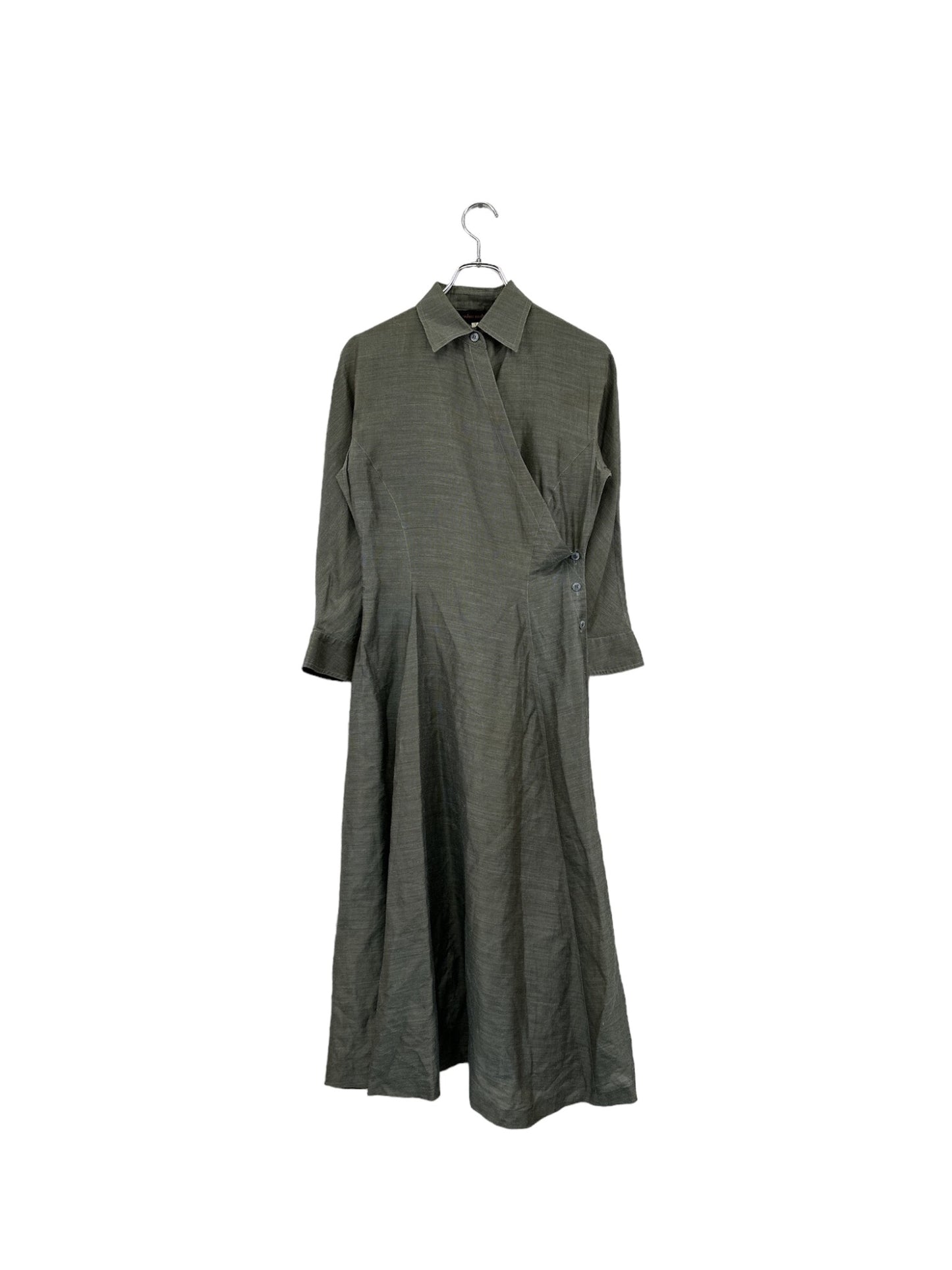 yoshie inaba silk linen flare dress