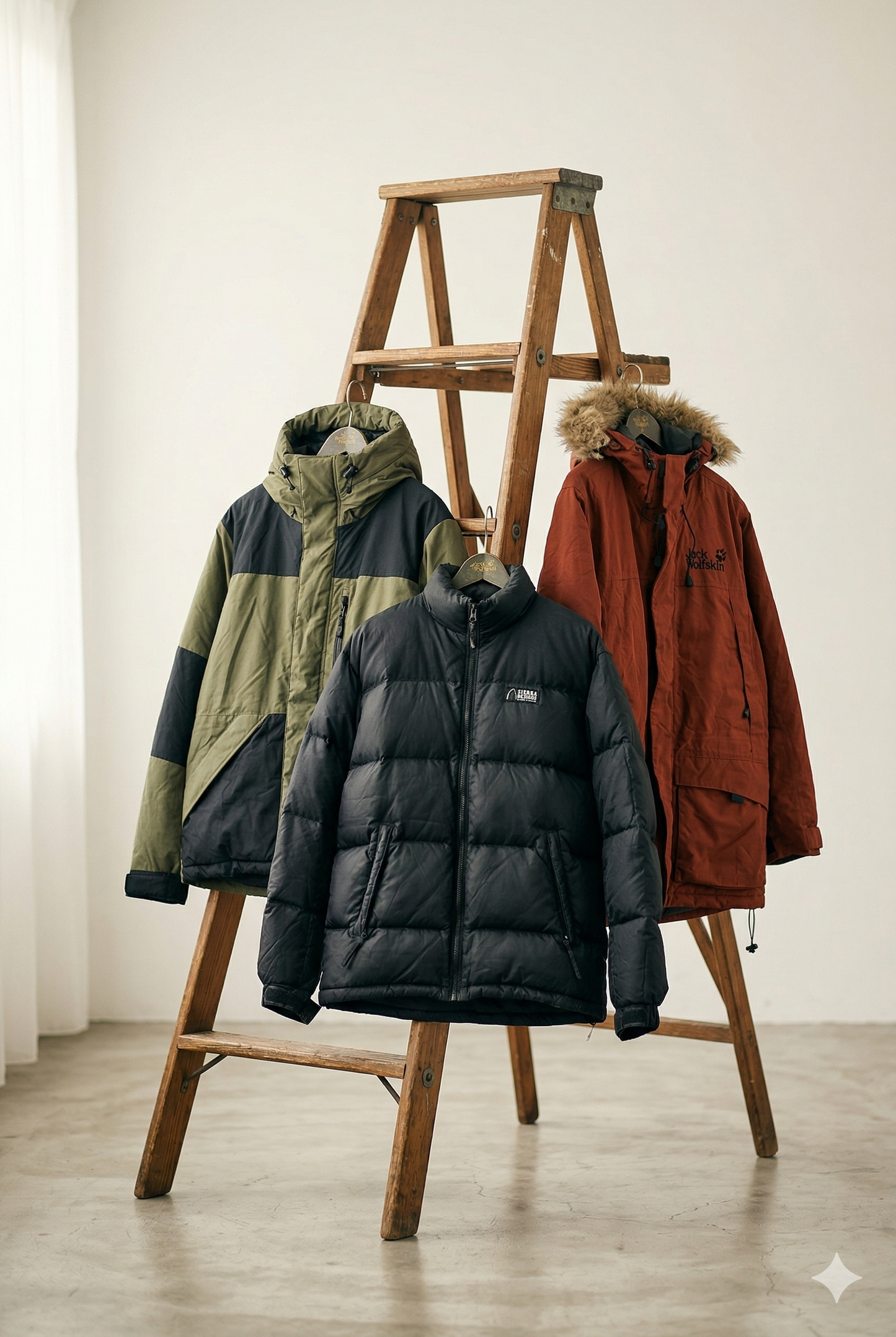 Outdoor Brand Down Jacket x3点