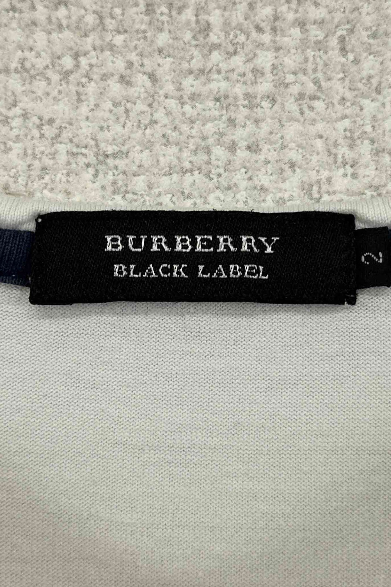 BURBERRY 黑标白色 T 恤