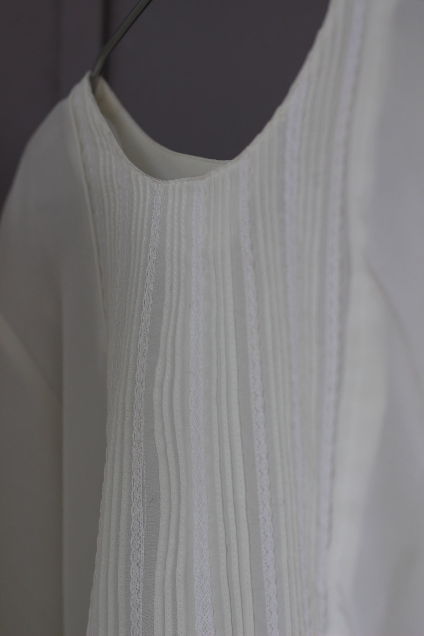 Vintage White Lace Embroidery Long Sleeve Blouse x10点