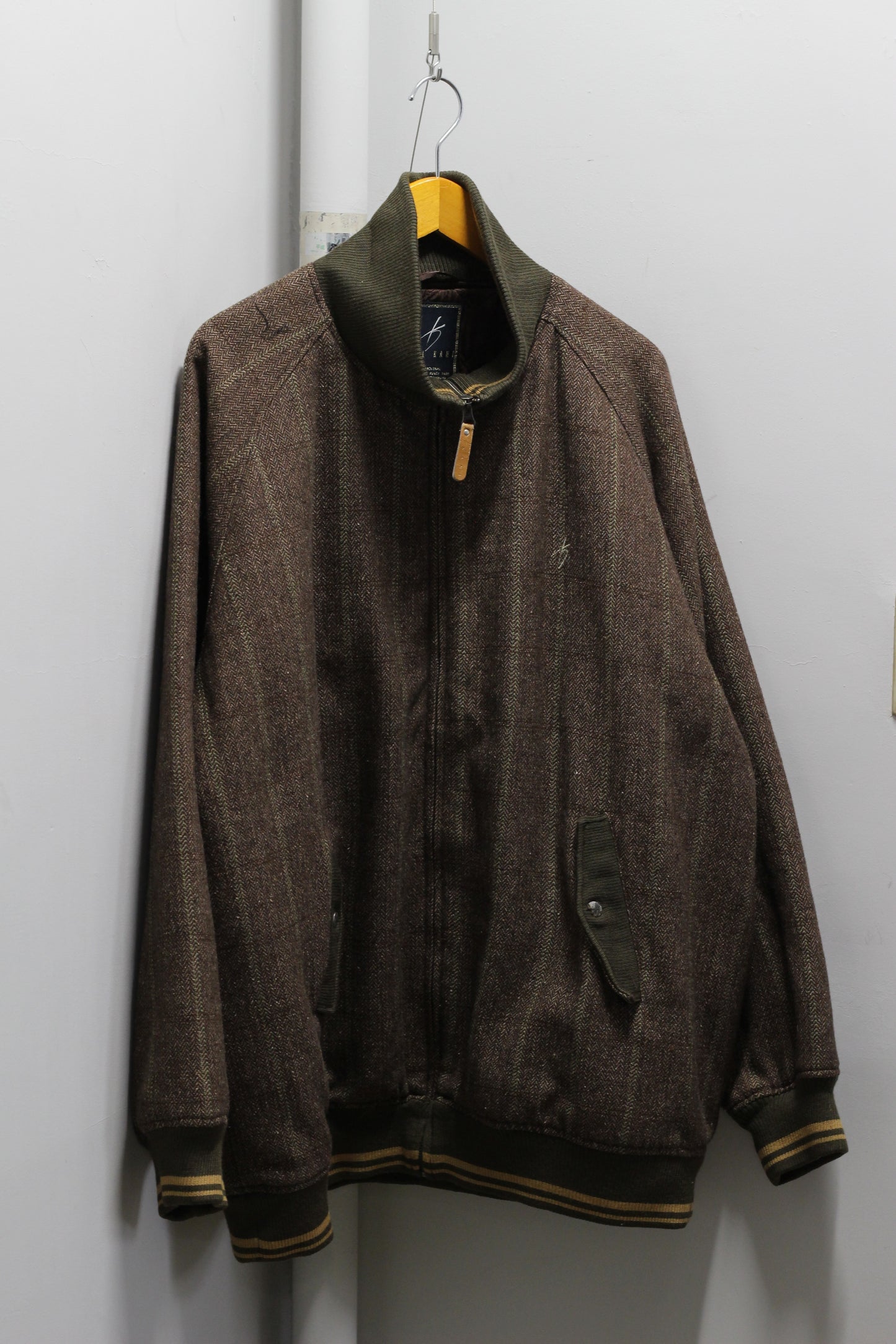 Men's Vintage Tweed Zip Up Jacket x2点