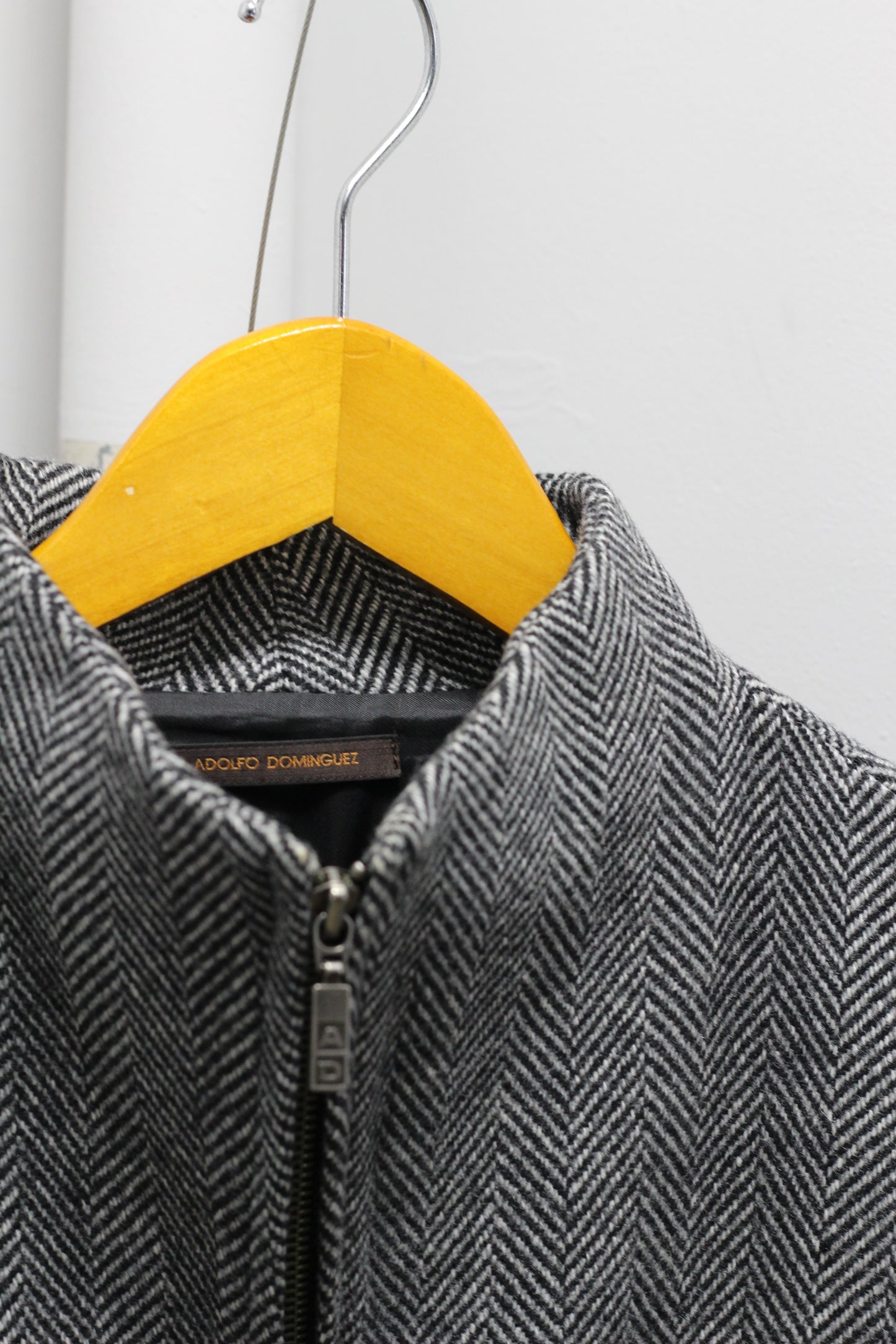 Men's Vintage Tweed Zip Up Jacket x2点