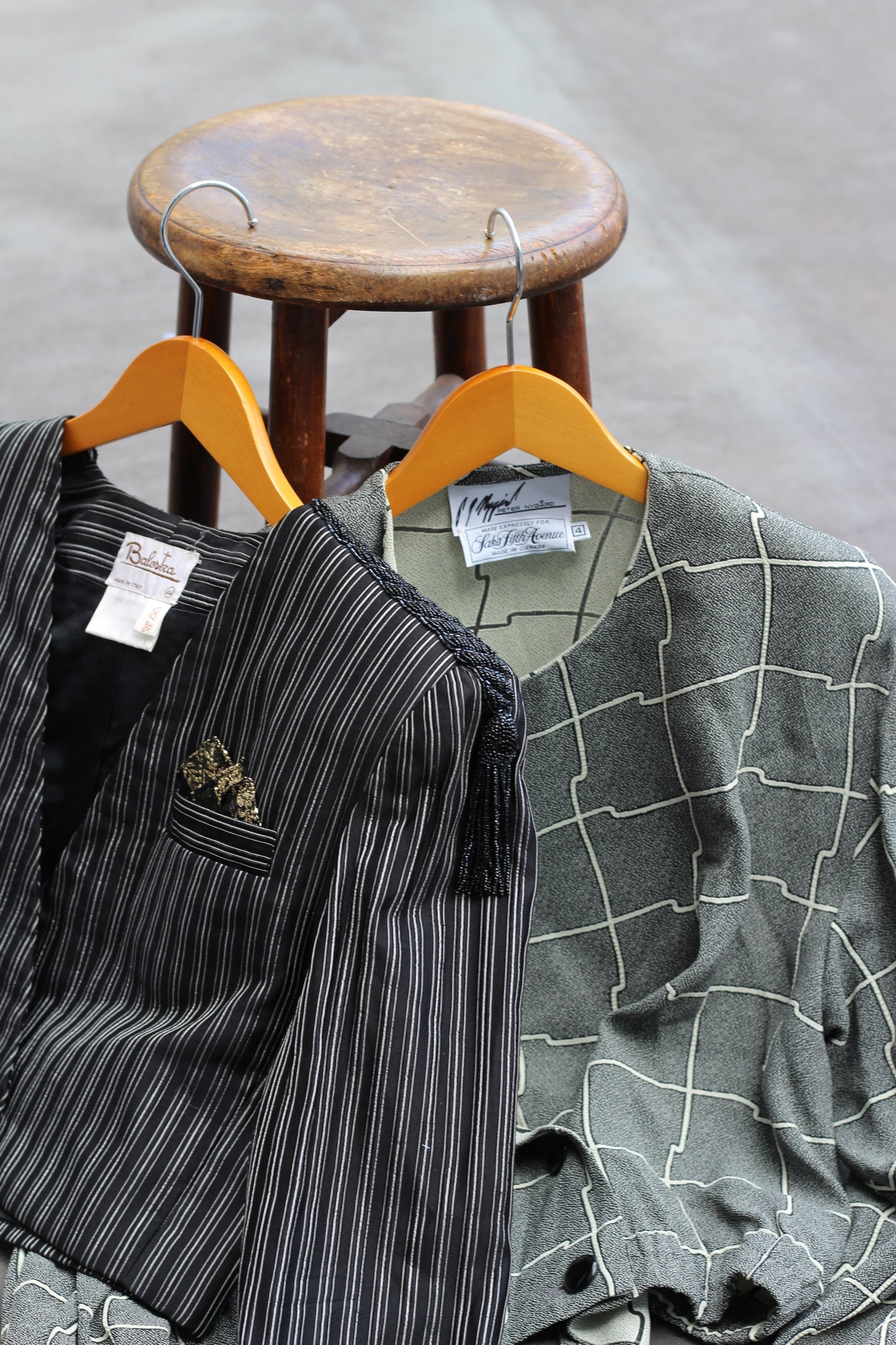 Women's Vintage Made In Italy & Canada Design Jacket x3点