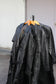 Women's Vintage Double-Breasted Leather Coat x4点