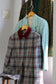 Women's Made In Italy Vintage Check Tailored Jacket x3点
