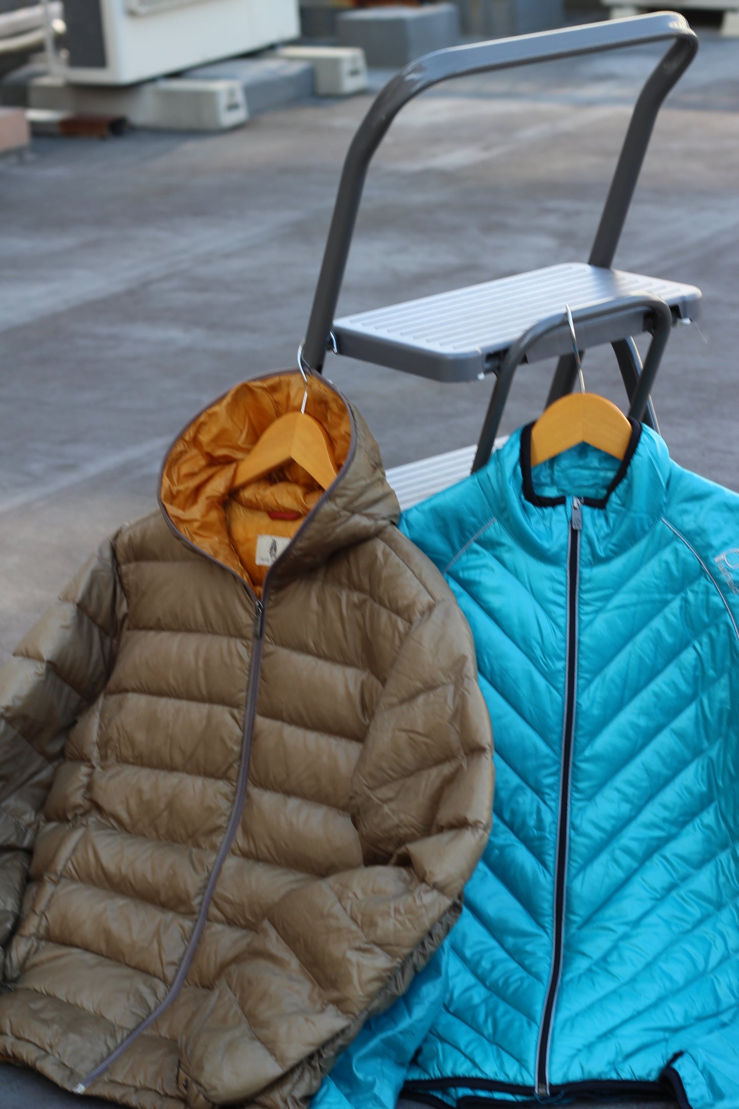 Men's Color Down & Nylon Jackets x2点