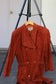 Women's Vintage Collar Leather Coat x2点