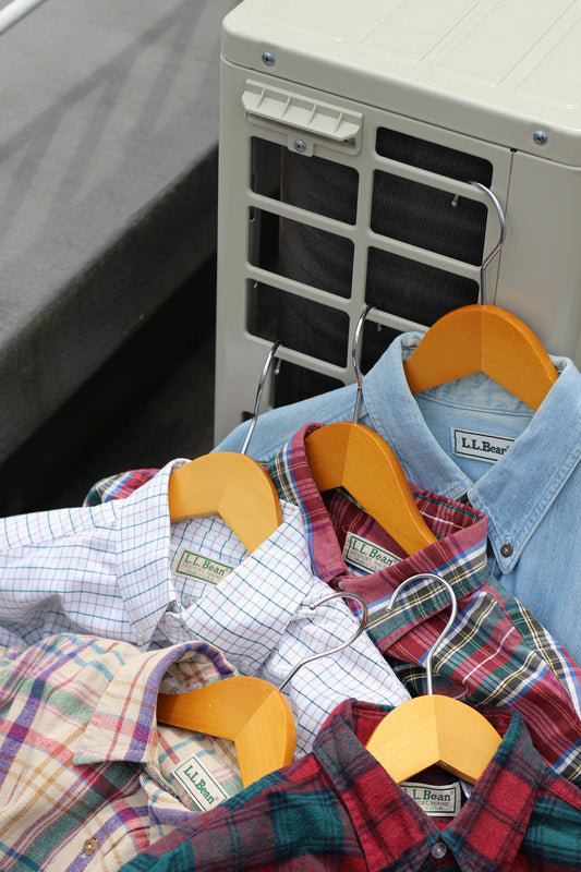 90's Made In Usa Mix L.L.Bean Shirt x5点