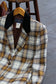 Women's Vintage Made In Italy & Poland Check Jacket x2点