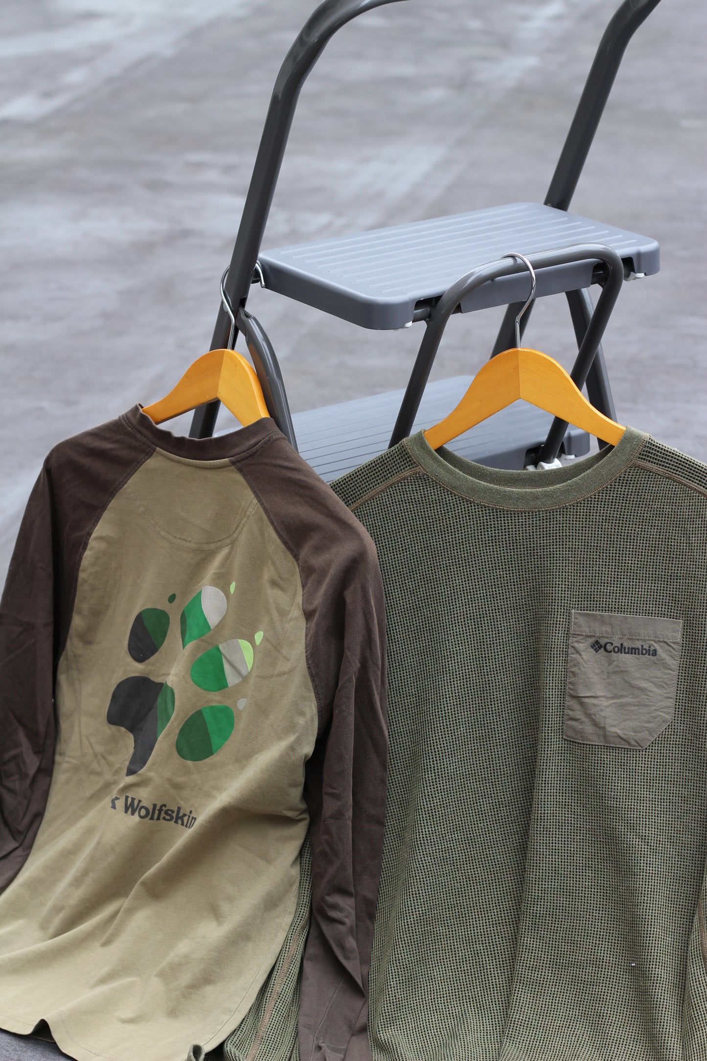 Outdoor Brand Military-Style Cut And Sew x2点