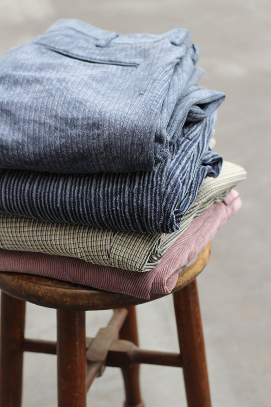 Men's Corduroy Wide Bottoms x4点