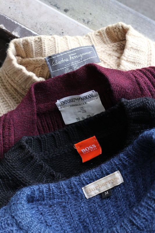 Luxury Brand Knit Sweater x4点