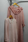 Vintage Girly Design Long Sleeve One-Piece x4点