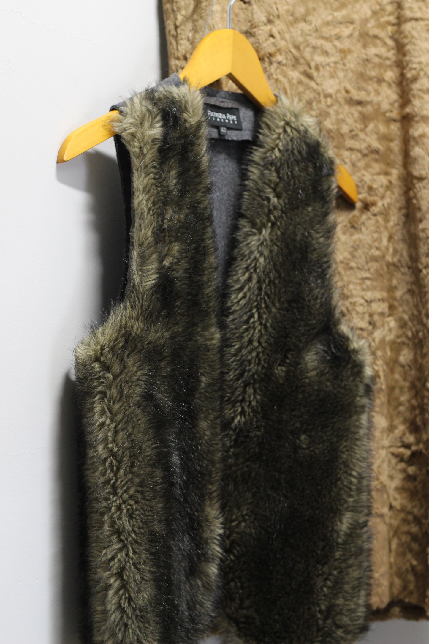 Vintage Fur Vest & One-Piece x2点