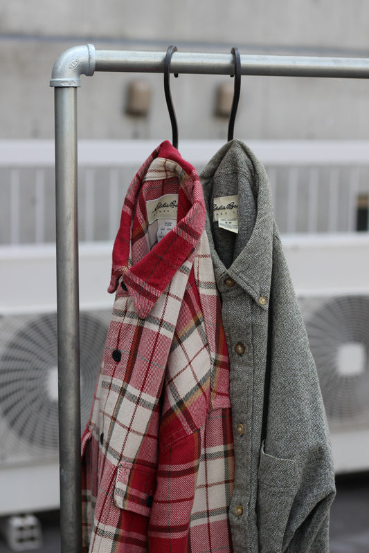 90's 00's Eddie Bauer Heavyweight Shirt x2点