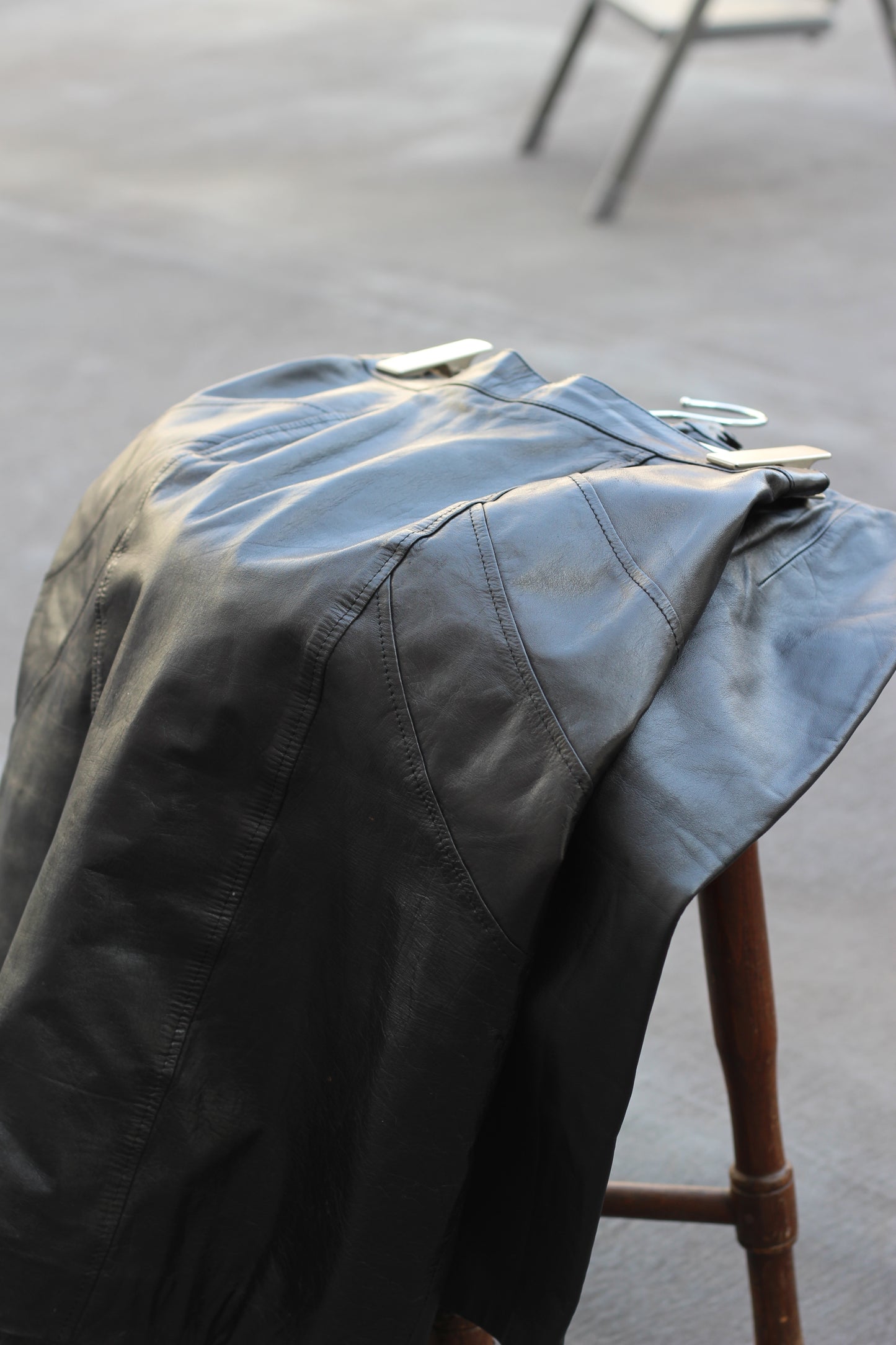 Y2K Style Vintage Leather Skirt x4点