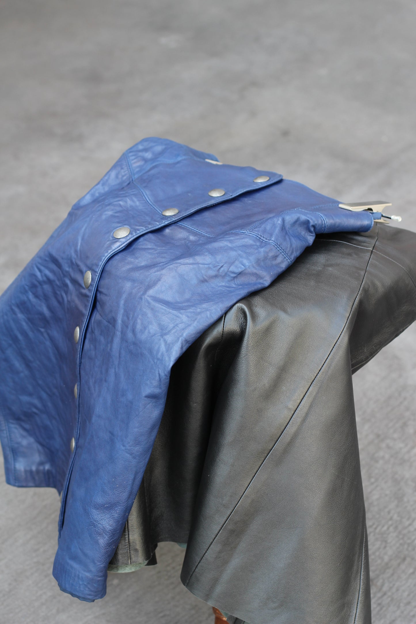 Y2K Style Vintage Leather Skirt x4点