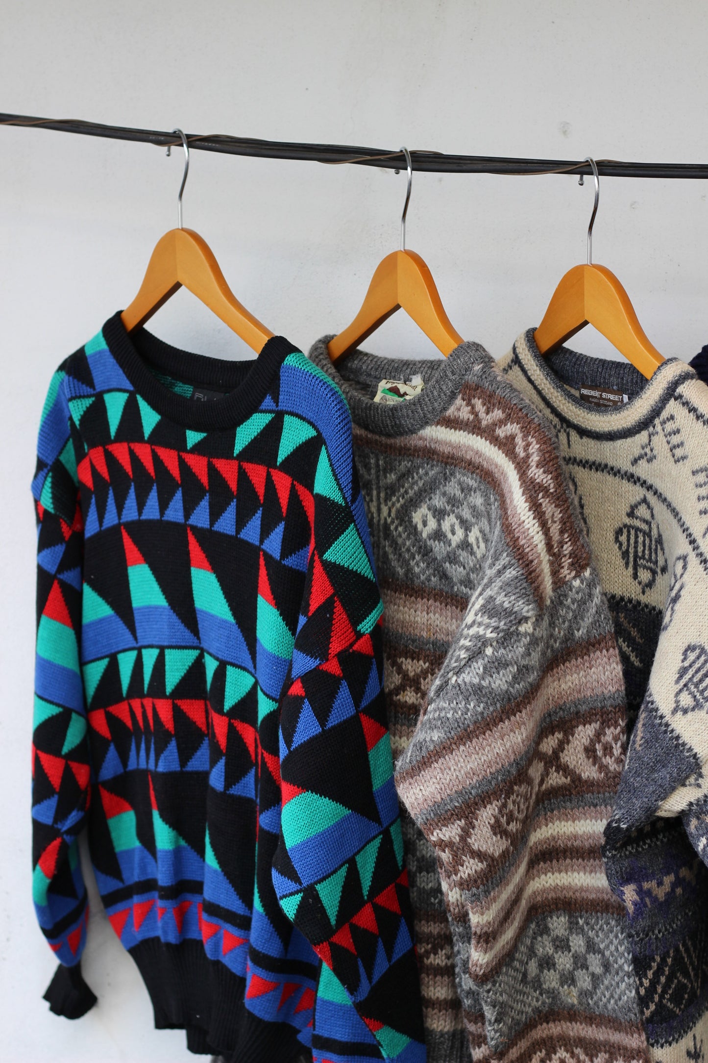 Men's vintage design Knit x6点