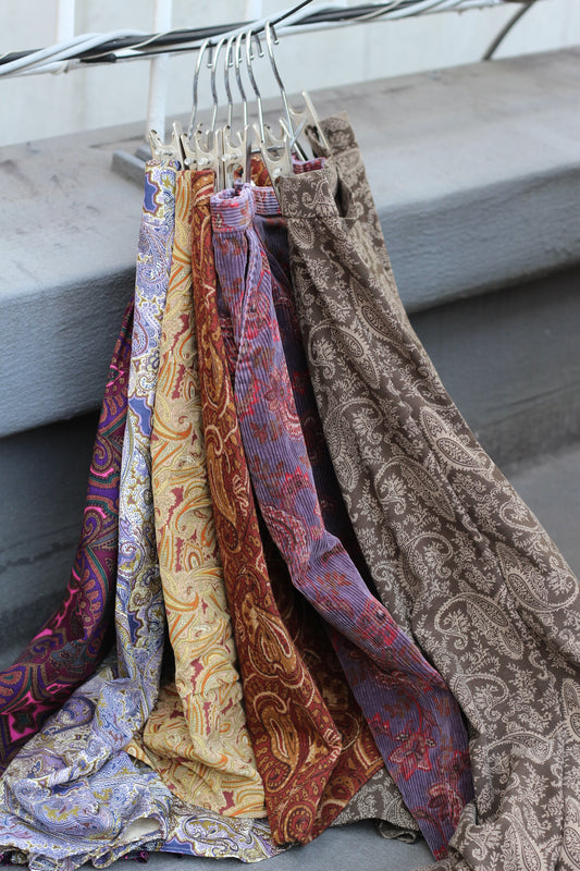 Vintage Paisley Skirt x6点