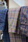 Men's High-Grade Check Slacks x4点