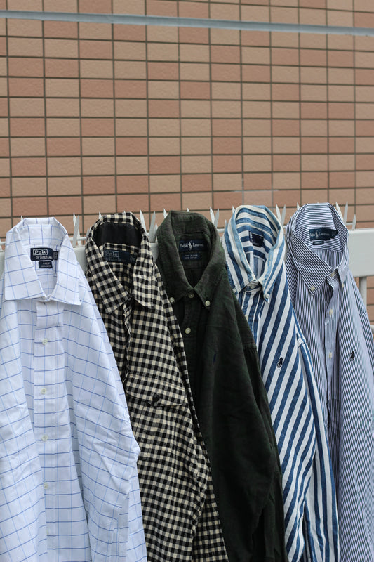 90-00's Polo Ralph Lauren Long Sleeve Shirt x6点