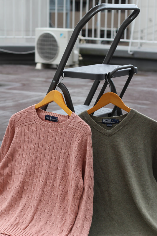 90-00's Polo Ralph Lauren Cotton 100% Knit x3点