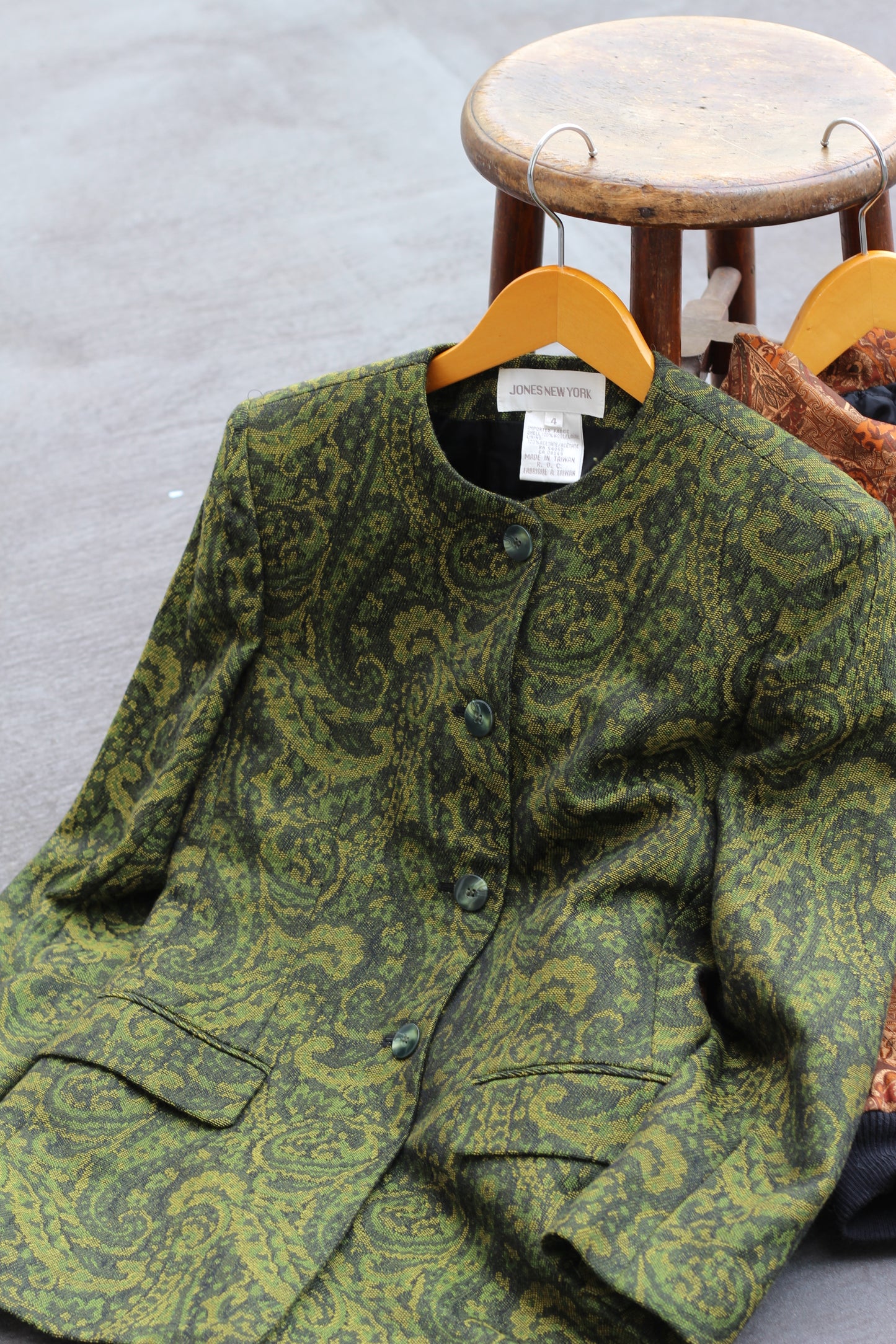 Women's Vintage Paisley Jacket x5点