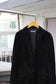 Men's Black Leather Tailored Jacket x4点