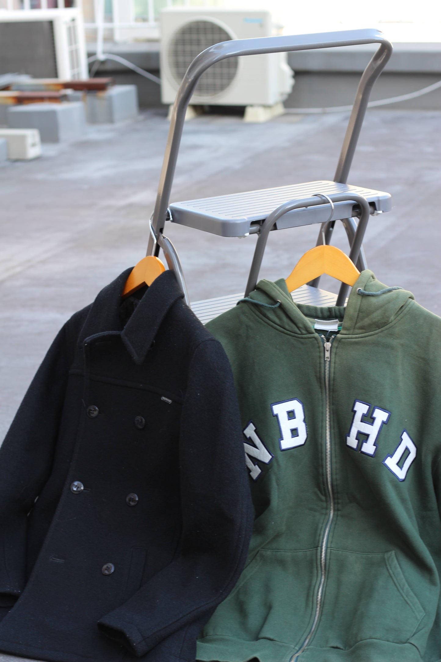 00's 裏原ブランド Neighborhood Zip Hoodie & Outerwear x2点