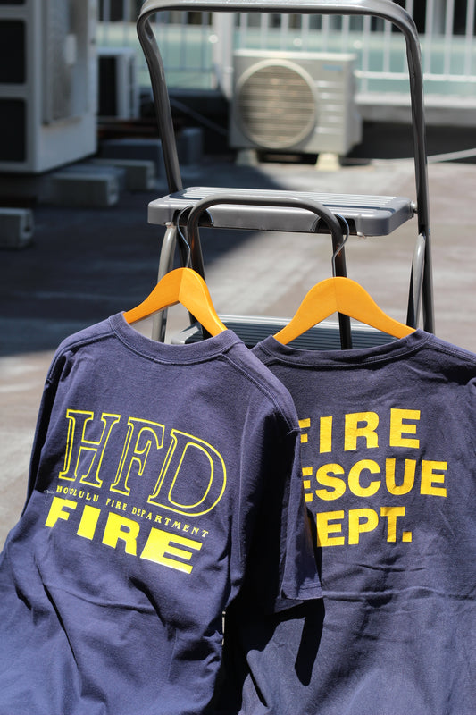 Men's Vintage Fire Dept T-Shirt x2点