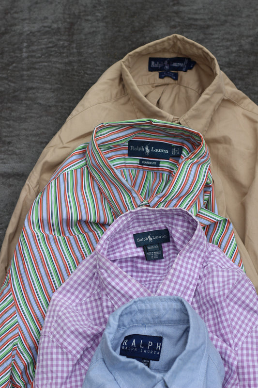 Ralph Lauren Long Sleeve shirt x4点