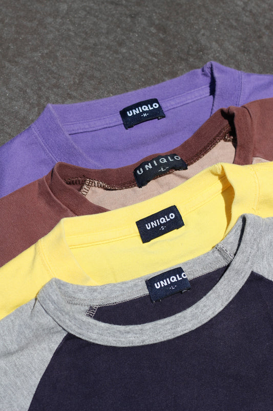 Old UNIQLO Short Sleeve T-Shirt x4点